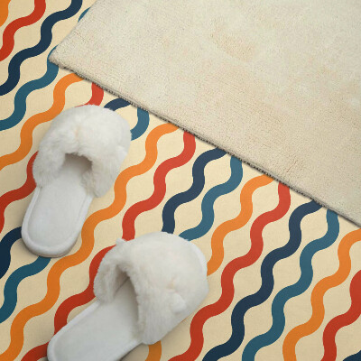 Rev?tement mural Ondes rythmiques dans un arrangement harmonieux