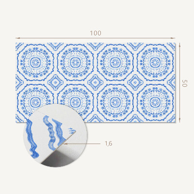 Rev?tement mural Motifs floraux en cercles
