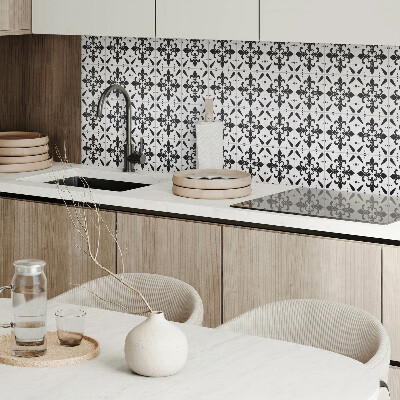 Panneau décoratif mural Des tissages floraux dans un arrangement harmonieux