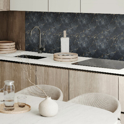 Panneau décoratif mural Motif en marbre aux veines délicates