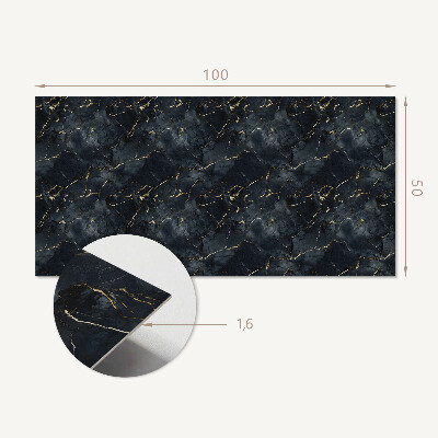 Panneau décoratif mural Motif en marbre aux veines délicates