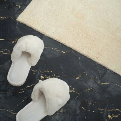 Panneau décoratif mural Motif en marbre aux veines délicates