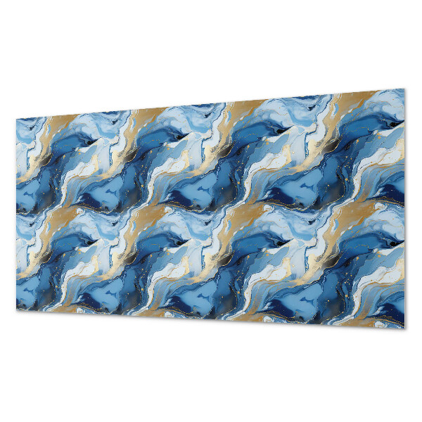 Panneau mural Vagues abstraites en mouvement