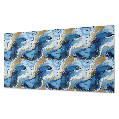 Panneau mural Vagues abstraites en mouvement