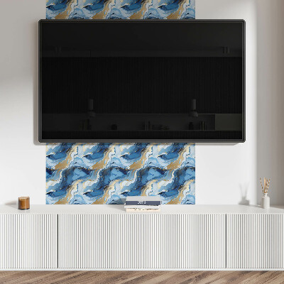 Panneau mural Vagues abstraites en mouvement