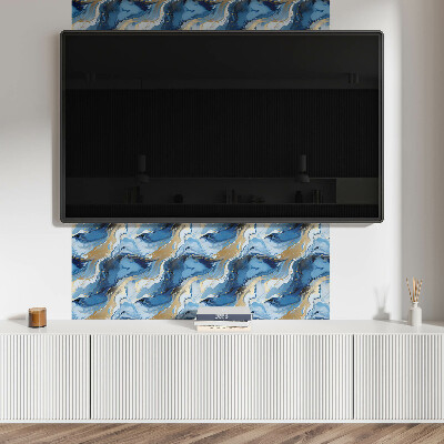 Panneau mural Vagues abstraites en mouvement