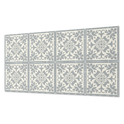 Rev?tement mural Motif floral sur carrelage