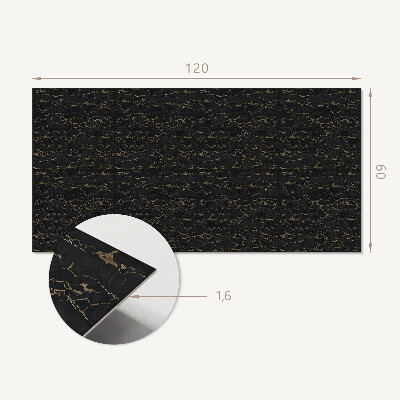 Panneau décoratif mural Motif structurel abstrait