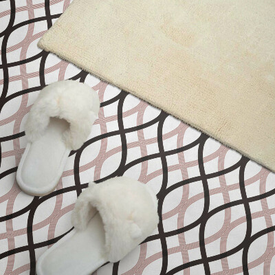 Panneau décoratif mural Motif de lignes ondulées