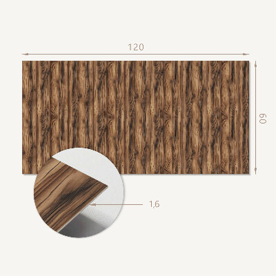 Panneau décoratif mural Un motif rappelant le bois