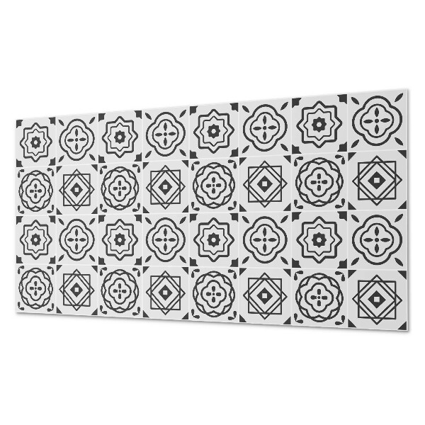 Panneau mural Motifs géométriques en formes carrées