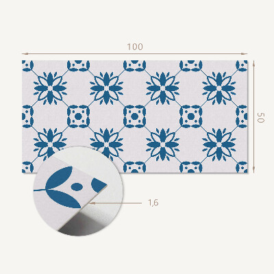 Rev?tement mural Motif floral avec des feuilles vertes