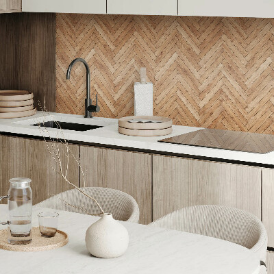 Panneau mural Planche ? chevrons