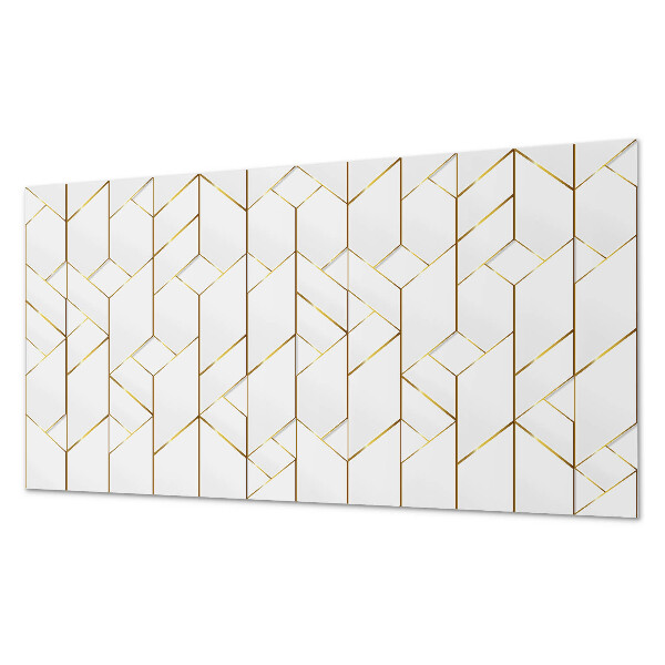 Rev?tement mural Des lignes élégantes dans un arrangement géométrique