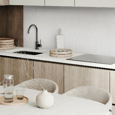 Panneau mural Motifs ? chevrons en briques rétro