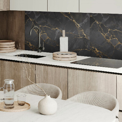 Panneau mural Motif de marbre élégant avec des veines