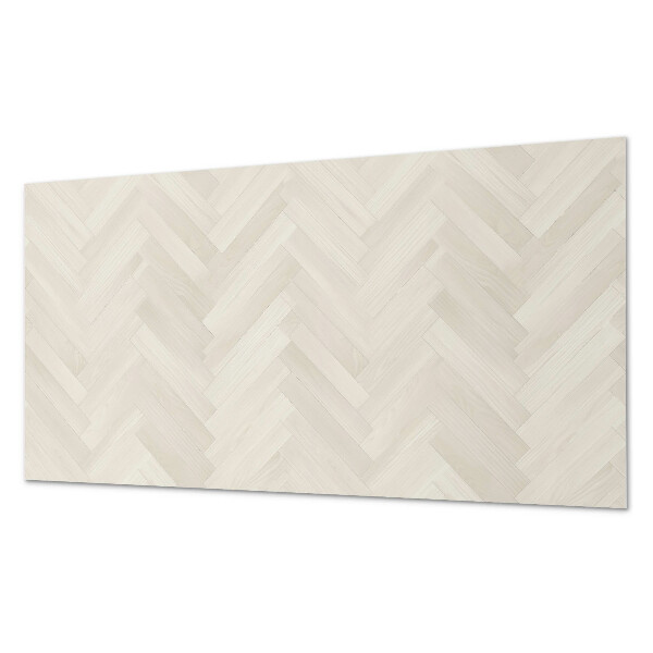 Panneau décoratif mural Motif ? chevrons sur bois