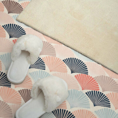 Panneau mural Vagues avec un motif en éventail