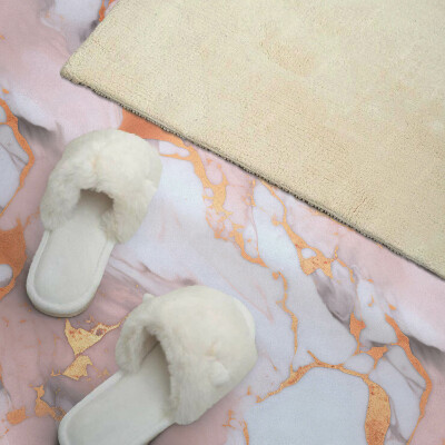 Panneau mural Motif en marbre avec détails