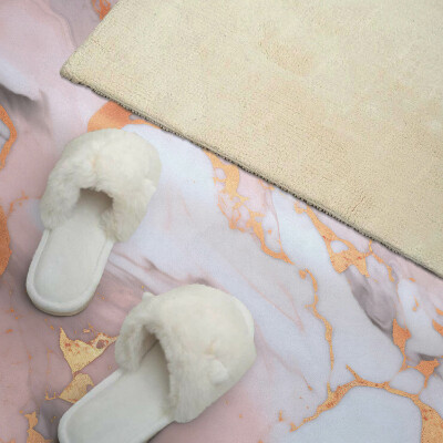 Panneau mural Motif en marbre avec détails