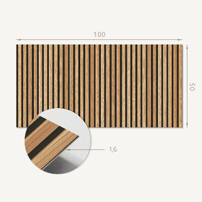 Panneau décoratif mural Lignes verticales sur le tableau