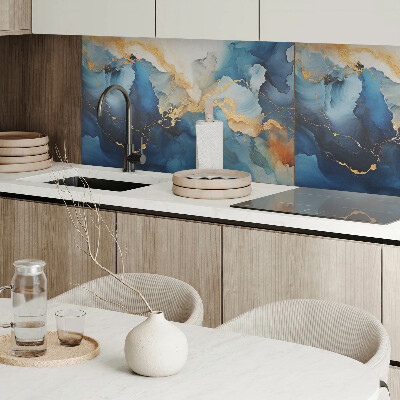 Panneau décoratif mural Des vagues dans un style abstrait