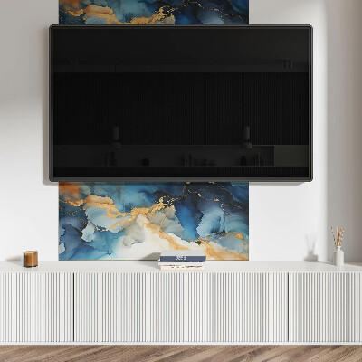 Panneau décoratif mural Des vagues dans un style abstrait