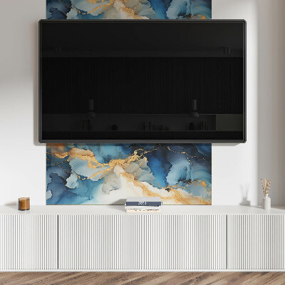 Panneau décoratif mural Des vagues dans un style abstrait