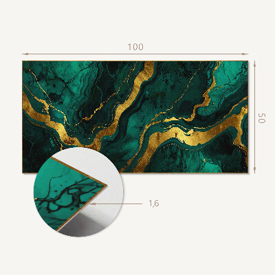 Panneau décoratif mural Ondes abstraites dans la structure