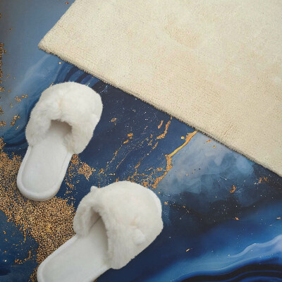 Panneau mural Motif abstrait ondulé