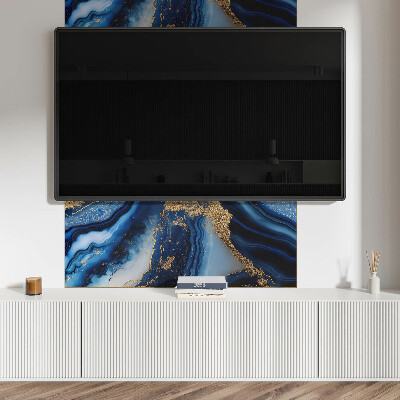 Panneau mural Motif abstrait ondulé