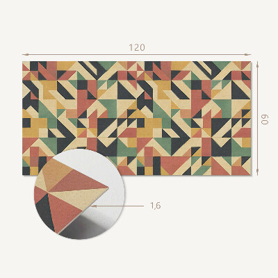 Panneau mural Abstraction géométrique dans un style moderne