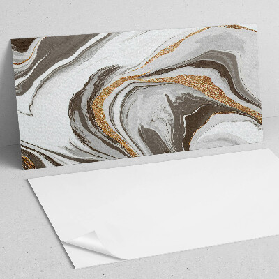 Panneau décoratif mural Ondes abstraites aux formes dynamiques