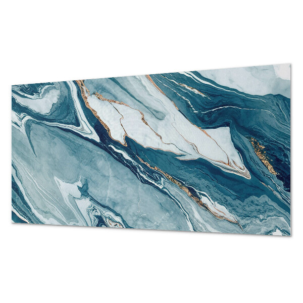 Panneau mural Vagues abstraites en mouvement