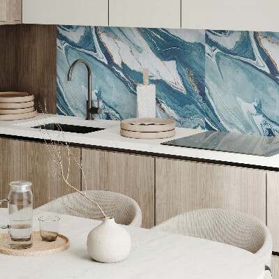 Panneau mural Vagues abstraites en mouvement