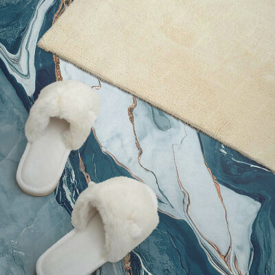 Panneau mural Vagues abstraites en mouvement