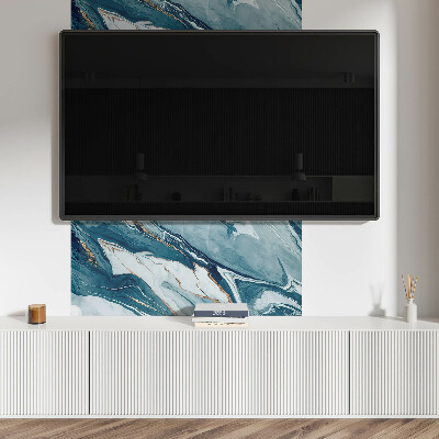 Panneau mural Vagues abstraites en mouvement