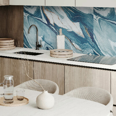 Panneau mural Vagues abstraites en mouvement