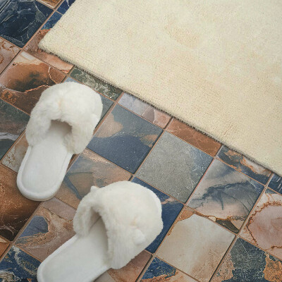 Rev?tement mural Motifs de pierre dans une composition en mosa?que