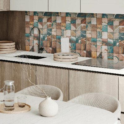 Panneau décoratif mural Mosa?que de pierre dans un style artistique