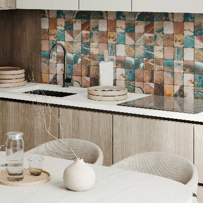 Panneau décoratif mural Mosa?que de pierre dans un style artistique