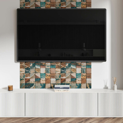 Panneau décoratif mural Mosa?que de pierre dans un style artistique