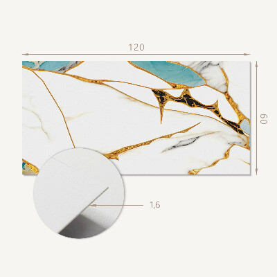 Panneau décoratif mural Marbre chic aux veines délicates