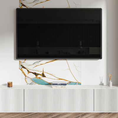 Panneau décoratif mural Marbre chic aux veines délicates