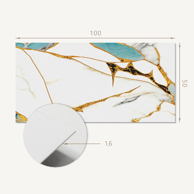 Panneau décoratif mural Marbre chic aux veines délicates