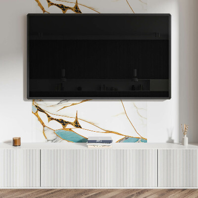 Panneau décoratif mural Marbre chic aux veines délicates