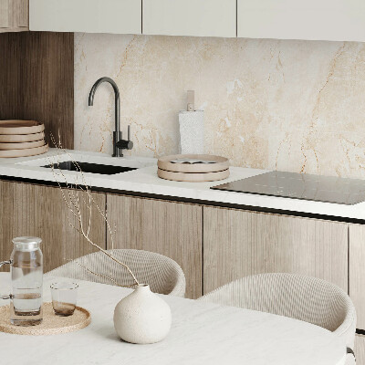 Panneau mural Motif en marbre dans un style élégant