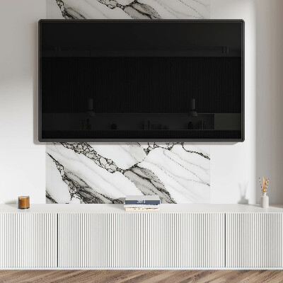 Panneau décoratif mural Motif en marbre aux veines délicates