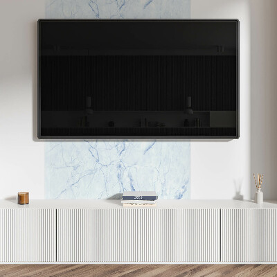 Panneau mural Motif en marbre aux veines délicates