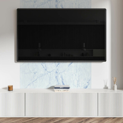 Panneau mural Motif en marbre aux veines délicates